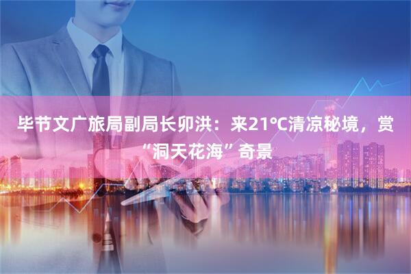毕节文广旅局副局长卯洪：来21℃清凉秘境，赏“洞天花海”奇景